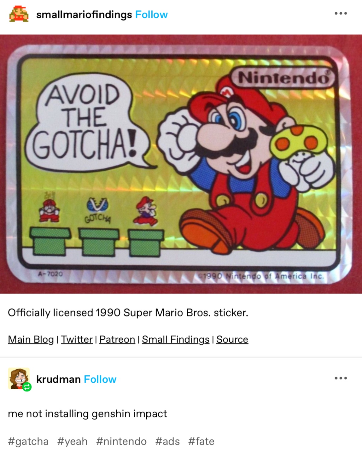 Not Gotcha Avoid the gotcha! - Not Clickable Lemmy